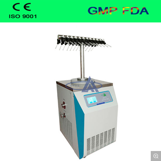 Discussion on energy saving operation of pilot Freeze Dryer from material shape and concentration